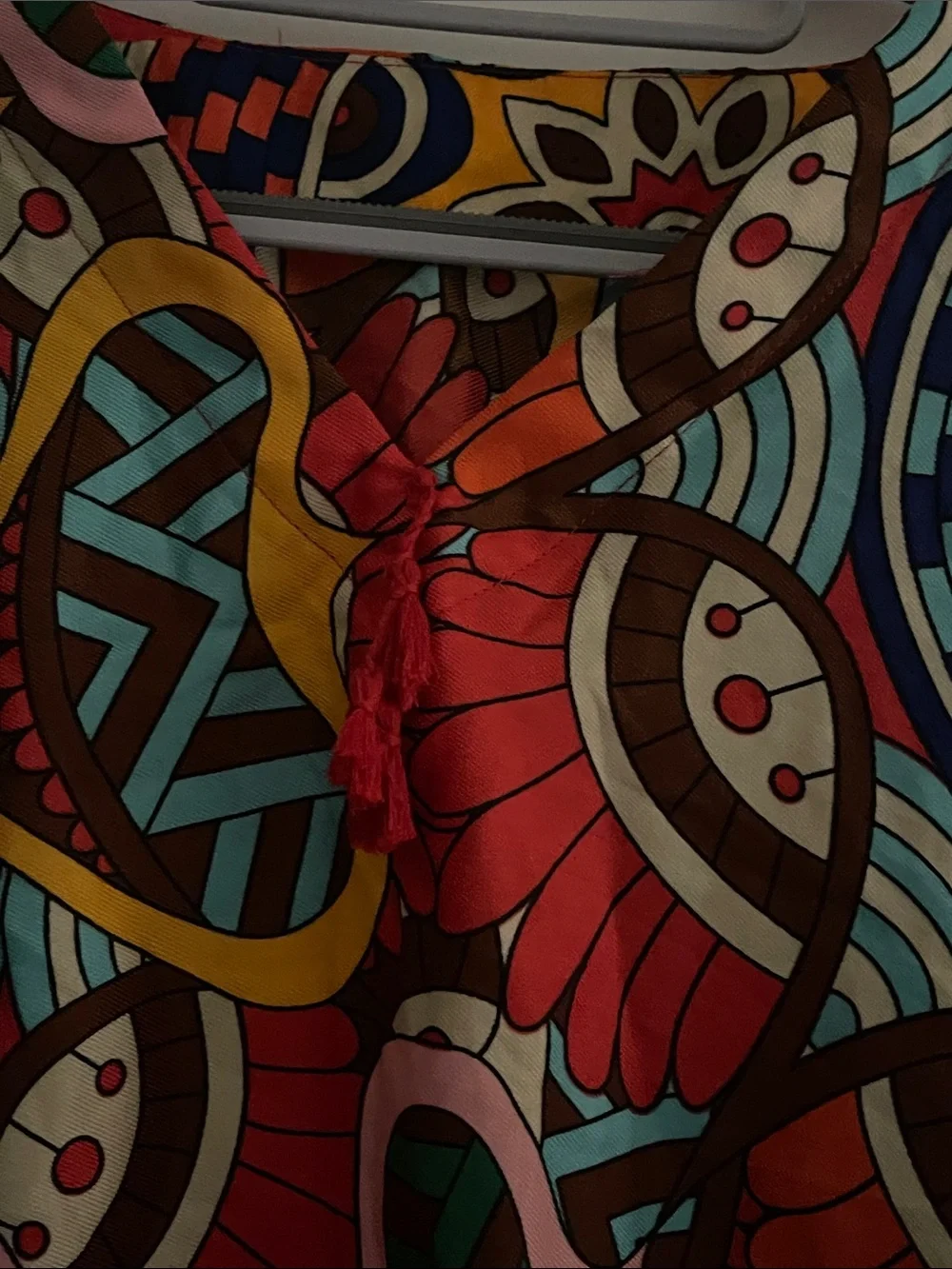 Vibrant Multicolor Printed Two-Piece Set